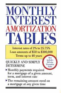 9780809235643-0809235641-Monthly Interest Amortization Tables
