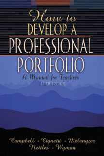 9780205393411-0205393411-How to Develop a Professional Portfolio: A Manual for Teachers, Third Edition