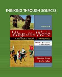 9781319074647-1319074642-Thinking through Sources for Ways of the World, Volume 1
