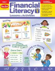 9781645142652-1645142655-Evan-Moor Financial Literacy Lessons and Activities, Grade 1, Homeschool and Classroom Resource Workbook, Learn about Money, Earning, Paying, Buying, ... (Financial Literacy Lessons & Activities)