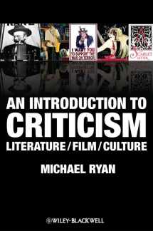9781405182836-1405182830-An Introduction to Criticism: Literature - Film - Culture
