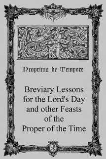 9781534884083-1534884084-Breviary Lessons for the Lord's Day: and other Feasts of the Proper of the Time