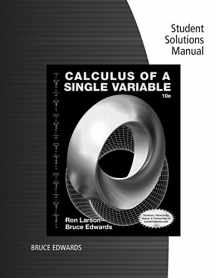 9781285085715-128508571X-Student Solutions Manual for Larson/Edwards' Calculus of a Single Variable, 10th Edition