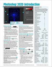 9781944684914-1944684913-Adobe Photoshop 2020 Introduction Quick Reference Guide (4-page Cheat Sheet of Instructions, Tips & Shortcuts - Laminated Card)