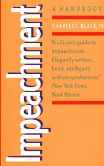 9780300079500-0300079508-Impeachment: A Handbook (Yale Fastback Series)
