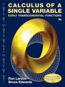 9781285774794-1285774795-Calculus of a Single Variable: Early Transcendental Functions