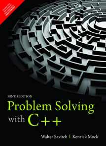 9789352863082-9352863089-Problem Solving With C++ , 9Th Edition