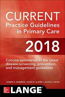 9781260031065-1260031063-CURRENT Practice Guidelines in Primary Care 2018