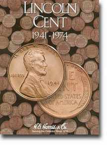 9780937458556-0937458554-Lincoln Cents Folder 1941-1974 (H. E. Harris & Co.)