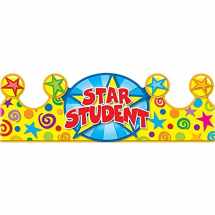 9781936023417-1936023415-Carson Dellosa – Star Student Crowns, Classroom Rewards, Classroom Décor, 30 Pack