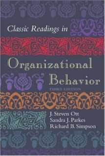 9780155058965-0155058967-Classic Readings in Organizational Behavior 3rd Edition