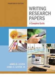 9780321846129-0321846125-Writing Research Papers: A Complete Guide (spiral) with NEW MyCompLab with eText -- Access Card Package (14th Edition)