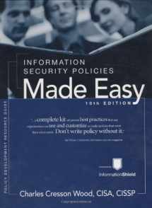 9781881585138-1881585131-Information Security Policies Made Easy, Version 10