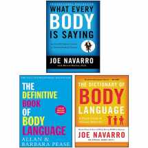 9789124224943-9124224944-What Every Body Is Saying, The Dictionary of Body Language, The Definitive Book of Body Language 3 Books Collection Set