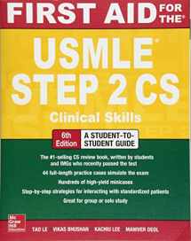 9781259862441-1259862445-First Aid for the USMLE Step 2 CS, Sixth Edition