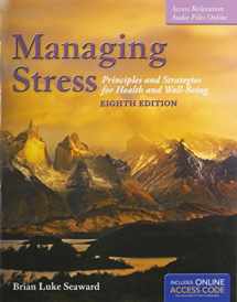 9781284049176-1284049175-Managing Stress + The Art of Peace and RElaxation 8th Ed. Workbook: Principles and Strategies for Health and Well-Being