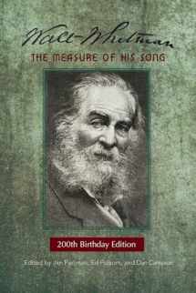 9780998601076-0998601071-Walt Whitman: The Measure of His Song