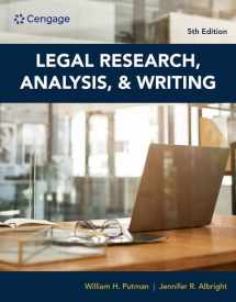 9780357619445-0357619447-Legal Research, Analysis, and Writing