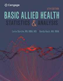9780357322772-0357322770-Bundle: Basic Allied Health Statistics and Analysis, 5th + MindTap, 2 terms Printed Access Card
