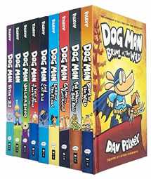 9780678454350-0678454353-Dog Man Series 9 Books Collection Set (Dog Man, Unleashed, A Tale of Two Kitties, Dog Man and Cat Kid, Lord of the Fleas, Brawl of the Wild, For Whom the Ball Rolls, Fetch-22, Grime and Punishment)
