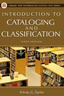 9781591582359-1591582350-Introduction to Cataloging and Classification (Library And Information Science Text Series)