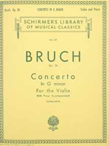 9781458426437-1458426432-CONCERTO IN G MINOR FOR THE VIOLIN AND PIANO OP26 (Schirmer Library of Classics, 217)