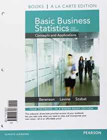 9780134166322-0134166329-Basic Business Statistics, Student Value Edition; MyLab Statistics for Business Statistics -- ValuePack Access Card; PHStat for Pearson 5x7 Valuepack Access Code Card (13th Edition)