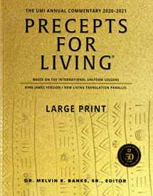9781683535195-1683535197-Precepts For Living: The UMI Annual Bible Commentary 2020-2021-Large Print
