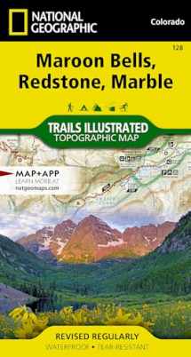 9781566952484-1566952484-Maroon Bells, Redstone, Marble Map (National Geographic Trails Illustrated Map, 128)