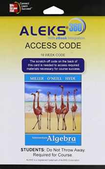 9781259152900-1259152901-ALEKS 360 Access Card (18 weeks) for Intermediate Algebra (softcover)