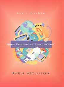 9780256220377-0256220379-Word Processing Applications: Basic Activities