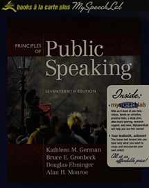 9780205743469-0205743463-Principles of Public Speaking, Books a la Carte Plus MySpeechLab (17th Edition)
