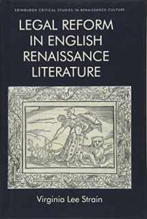 9781474416290-1474416292-Legal Reform in English Renaissance Literature (Edinburgh Critical Studies in Renaissance Culture)
