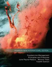 9781292020969-1292020962-Foodservice Management: Pearson New International Edition: Principles and Practices