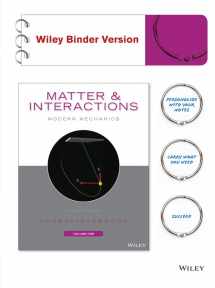 9781118914526-111891452X-Matter and Interactions, Volume I: Modern Mechanics