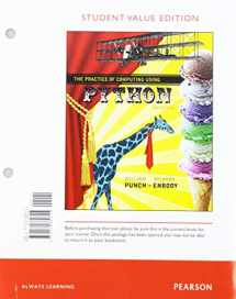 9780134564753-0134564758-Practice of Computing Using Python, The, Student Value Edition Plus MyLab Programming with Pearson eText -- Access Card Package