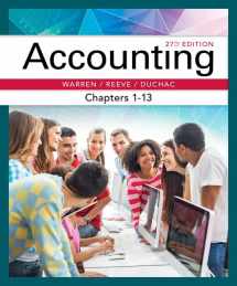 9781337272100-1337272108-Accounting, Chapters 1-13