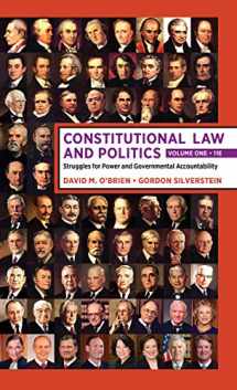 9780393696721-0393696723-Constitutional Law and Politics: Volume 1: Struggles for Power and Governmental Accountability