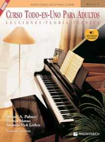 9788863881998-8863881995-Curso Todo-En-Uno Para Adultos, Nivel 1: Lecciones * Teoria * Tecnica (Spanish Language Edition), Book & CD (Alfred's Basic Adult Piano Course) (Spanish Edition)
