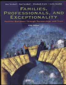 9780131197954-0131197959-Families, Professionals And Exceptionality: Postive Outcomes Through Partnerships and Trust