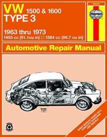 9780900550843-0900550848-VW 1500 & 1600 Type 3 models 1493cc & 1584cc (63-73) Haynes Repair Manual (Haynes Repair Manuals)