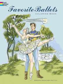 9780486436463-0486436462-Favorite Ballets Coloring Book (Dover Fashion Coloring Book)