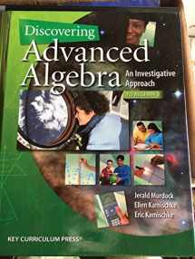 9781559539845-1559539844-Discovering Advanced Algebra: An Investigative Approach, 2nd Edition