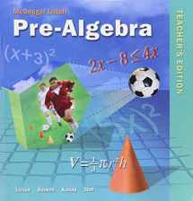 9780618250042-0618250042-Mcdougal Littell Pre Algebra Teacher's Edition