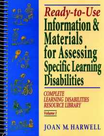 9780876282793-0876282796-Ready-to-Use Information & Materials for Assessing Specific Learning Disabilities: Vol. 1