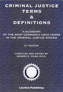 9781930466722-1930466722-Criminal Justice Terms and Definitions
