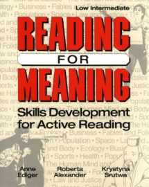 9780801300523-0801300525-Reading for Meaning: Skills Development for Active Reading