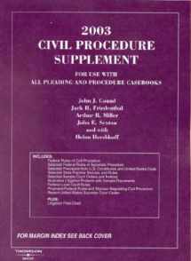 9780314146595-0314146598-2003 Civil Procedure Supplement