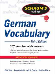 9780071615471-0071615474-Schaum's Outline of German Vocabulary (Schaums' Humanities Social Science)
