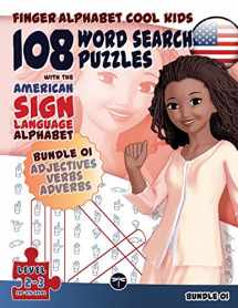 9783864691492-3864691494-108 Word Search Puzzles with The American Sign Language Alphabet: Bundle 01 (Fingeralphabet Cool KIDS)